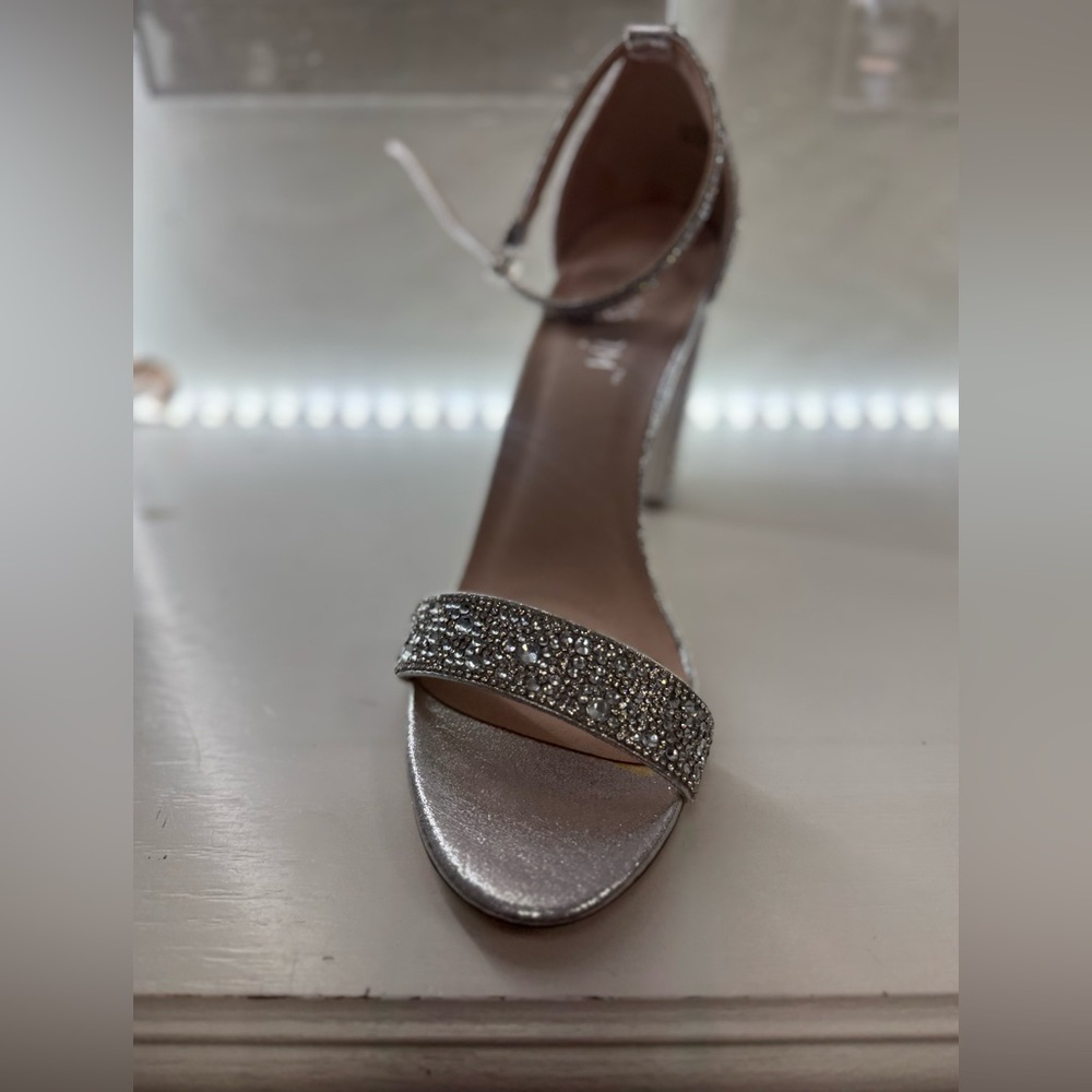 The Blossom Apparel Silver Heels